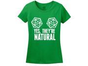 Yes They re Natural Women s T Shirt XX Large Kelly Green