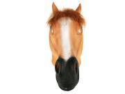 Halloween Masquerade Animal Horse Head Latex Mask Cosplay Party Prop Toys