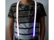 Light Up LED Adjustable Suspenders One Size
