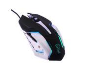 Optical USB Wired Mouse Gaming Mouse with 6 Buttons Multi Modes LED Lights