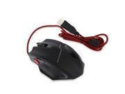 USB Adjustable Gaming Mice 7 Buttons 7200 DPI Ergonomic Professional Optical Gaming Mouse for Professional Gamer