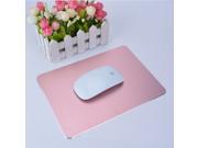 New Fashion Designs Aluminum Anti Slip Laptop PC Mice Pad Mat Mouse Pad rose golden
