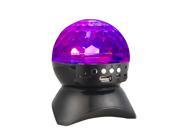 RGB Color Changing Wireless Bluetooth Speaker LED Crystal Ball Auto Rotating with Music Player for TF Card