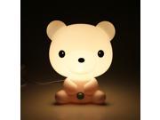 Novelty PVC Plastic Baby Bedroom Lamps Night Light Cartoon Pets Bear Sleep Kids Lamp Bulb Nightlight for Children