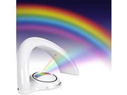 Fashion Rainbow Light for child girls LED rainbow light Projector Romantic Projection Lamp night Light Atmosphere lamps