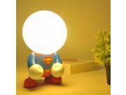 Superman Night lights Rechargeable LED Lamp for Kids Gift