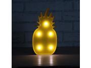 3D Pineapple Lamp Romantic Dim Mood Lamp Plastic Lighted Pineapple LED Baby Night Light Christmas Home Decor Lights