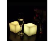 15 Colors Changeable LED Cube Night Light Decorative Table Lamp for Party Christmas Wedding Decoration Bars KTV Lamp