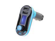 Bluetooth Handsfree Car Kit Wireless Bluetooth FM Transmitter MP3 Player Car Kit Charger For iPhone6 Samsung Smart Phone