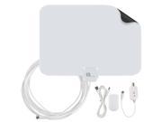 50 Miles Amplified HDTV Antenna with USB Power Supply and 20 Feet Coaxial Cable