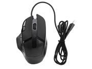 USB Wired Adjustable 2400DPI 8 Keys Gaming Optical Mouse for Win 7 8