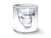 2pcs Special Transparent Crystal Skull Head Shot Glass Cup For Whiskey Wine Vodka Home Drinking Ware