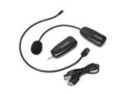 2.4G Wireless Microphone Headset Megaphone Radio Mic For Speech Loudspeaker