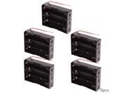 5pcs 18650 Battery Holder Power bank Plastic Battery Holder Storage Box Case for 3x18650
