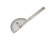 3pcs Stainless Steel Protractor Round Head Rotary Goniometer Angle Ruler Professional Measuring Tool