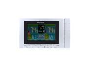 Wireless Thermometer Hygrometer Weather Station Clock Digital Temperature Humidity Meter Tester Color Display