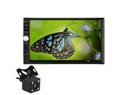 7 Inch 2 Din Bluetooth Touch Screen Player Universal 7012B Car Vedio MP5 Player AUX FM USB View Rear Camera