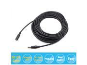 30FT 10M 5.5mm x 2.1mm 5.5 2.1mm 12V DC Male Female Extension Cable Cord 20AWG for CCTV Camera Router