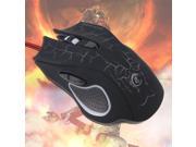 A888 Ergonomic Design 6 Buttons 5500 DPI Professional Gaming Mouse with colorful light for Desktop Laptop