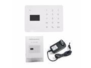 GSM Alarm System Set LCD Alarm Panel Home Security Alarm Host Built in Artificial Intelligent English Message
