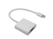 For MacBook Air Pro iMac Mac Mini Thunderbolt Mini DisplayPort Display Port Mini DP To VGA Cable Adapter 1080P
