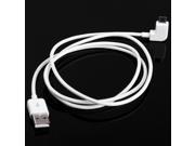 Micro USB U2 306 WH 1m Left Angle 90 Degrees Micro USB Male to USB Data Charge Sync Cable