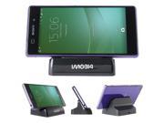 BLACK MAGNETIC CHARGING DOCK Stand Desktop Charger for Sony XPERIA Z3 COMPACT