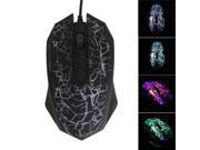 USB Wired Mouse 2400DPI 3 Buttons Optical Gaming Game Mouse 7 Colors LED for PC Laptop