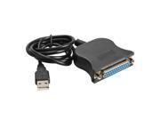 USB 1.1 to DB25 Female Port Print Converter Cable LPT USB Adaptor LPT Cable LPT to USB Cable