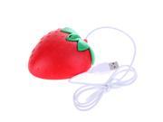 Sweet Computer PC Desktop Strawberry Fruit Gift USB Optical Mouse Mice