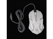 Pro Gamer Mice 1600 DPI 3 Buttons USB Colorful LED Optical Wired 3D Laptop Computer PC Ergonomic Gaming Mouse