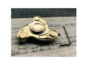Tri Fidget Hand Spinner Triangle Brass Puzzle Finger Toy EDC Focus Fidget Spinner ADHD Austim Learning Educational Toy