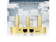 750Mbps 802.11AC 2.4G 5.8G Dual Band WiFi Wireless Router Adapter Repeater Range Expander Extender Booster AP Client net