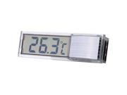 Mini Transparent Thermometer Digital LED Temperature Meter Thermometer for Aquarium Fish Tank Diagnostic tool