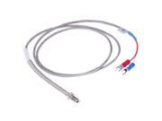 1m High Temperature Cable PT100 Thermocouple RTD with 6mm Thread Thermometer Sensor 45~500 Celsius degree NG4S