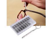 1000pcs set Stainless Steel Micro Glasses Sunglass Watch Spectacles Phone Tablet Screws Nuts Screwdriver Repair Kits Tool