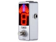 Mini Chromatic Guitar Tuner Pedal Effect True Bypass LED Display for Guitar Bass High Quality Guitar Parts Accessories