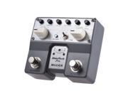 Digital Reverb Guitar Effect Pedal with Shimmer Effect 5 Reverberation Modes Twin Footswitch