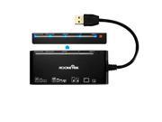USB 3.0 Card Reader Read 5 Cards Simultaneously 8 Slots CF MS SD Micro SD M2 cards card reader for all digital memory cards