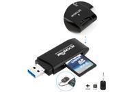 USB 3.0 Memory Card Reader and OTG phone card reader 2 Slots Card Reader for SD TF micro SD SDXC SDHC