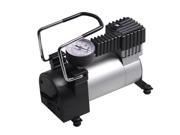 Portable Double Cylinder Inflatable Pump Electric 12V Metal Inflatable Pump For Car Bike