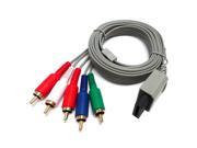 1.8m Component 1080 P HDTV AV Audio Adapter Cable Cord Wire 5RCA AV Cable F for Nintendo Wii for Nintendo Wi i U console