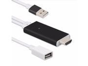 Professional HDMI HDTV TV Adapter USB Cable 1080P Full HD Output Exceptional Resistant Cable For Iphone