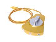 Digital Audio Optical Fiber Cable Toslink 3 Way Selector Switch 3 To 1 Gold for MD DVD VCR CD player