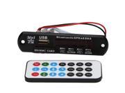 7 12V Bluetooth USB SD TF FM MP3 Audio Player Module WMA Board Speaker Remote Control