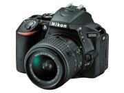Nikon D5500 DSLR Camera with 18 55mm Lens Black International Model