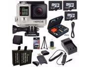 GoPro HERO4 Silver Edition Action Camera Camcorder 112GB Bundle 8