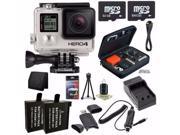 GoPro HERO4 Black Edition 4K Action Camera Camcorder 96GB Bundle 7