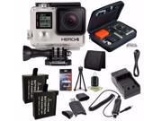 GoPro HERO4 Black Edition 4K Action Camera Camcorder Battery Charger Bundle 2