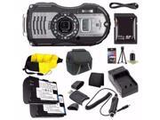 Ricoh WG-5 GPS Digital Camera (Gunmetal) 04653 + D-LI92 Battery + External Charger + 64GB SDXC Card + Case + Mini HDMI Cable + Floating Strap + Card Reader + Me Ricoh WG-5 GPS Digital Camera (Gunmetal) 04653 + D-LI92 Battery + External Charger + 64GB SDXC Card + Case + Mini HDMI Cable + Floating Strap + Card Reader + Me